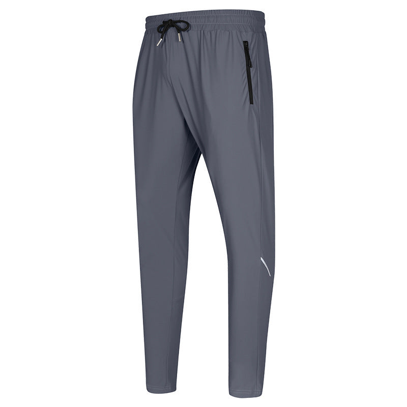 Ice Silk Exercise Workout Pants for men