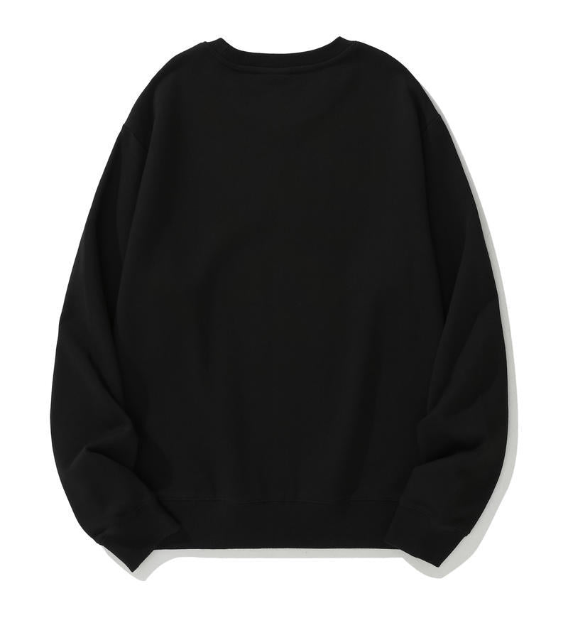 Men's Fashion Cotton Terry Round Neck Sweater
