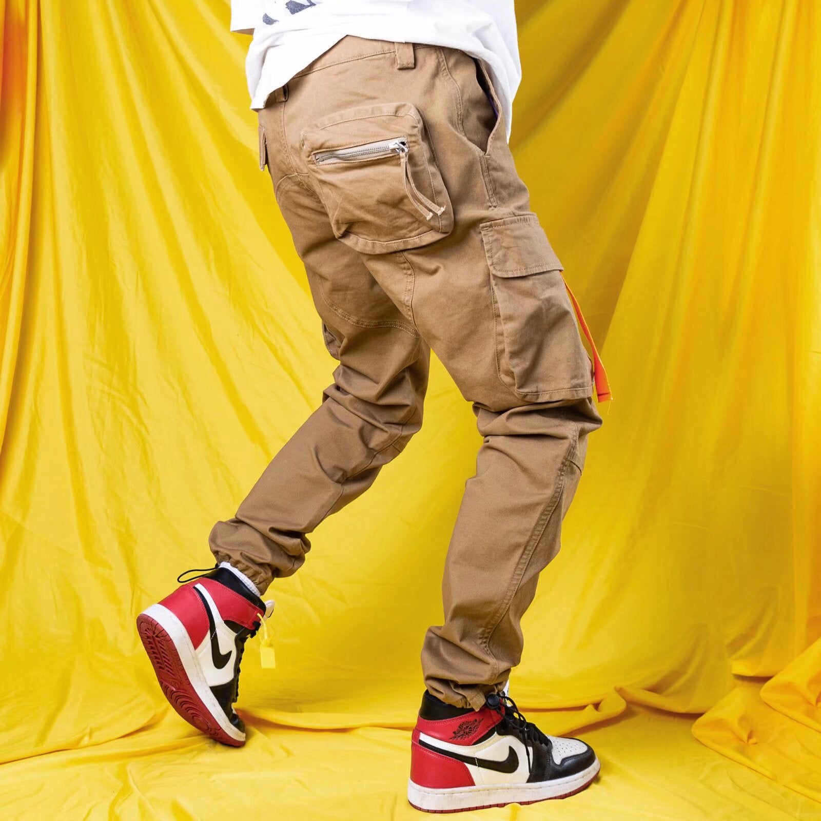 Fashion Personality American Retro Overalls Men