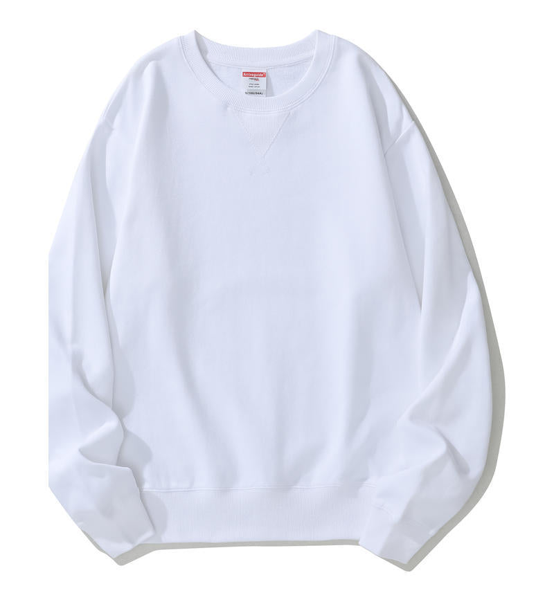 Men's Fashion Cotton Terry Round Neck Sweater