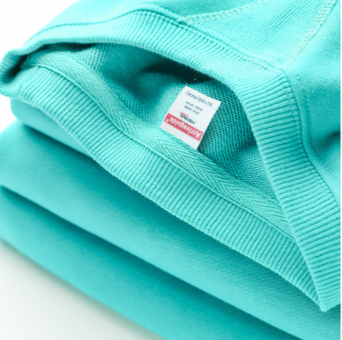 Men's Fashion Cotton Terry Round Neck Sweater