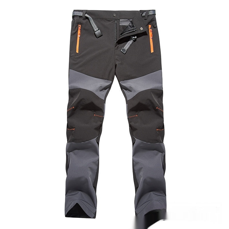Outdoor Stretch Breathable And Loose Plus Size Climbing Pants Men