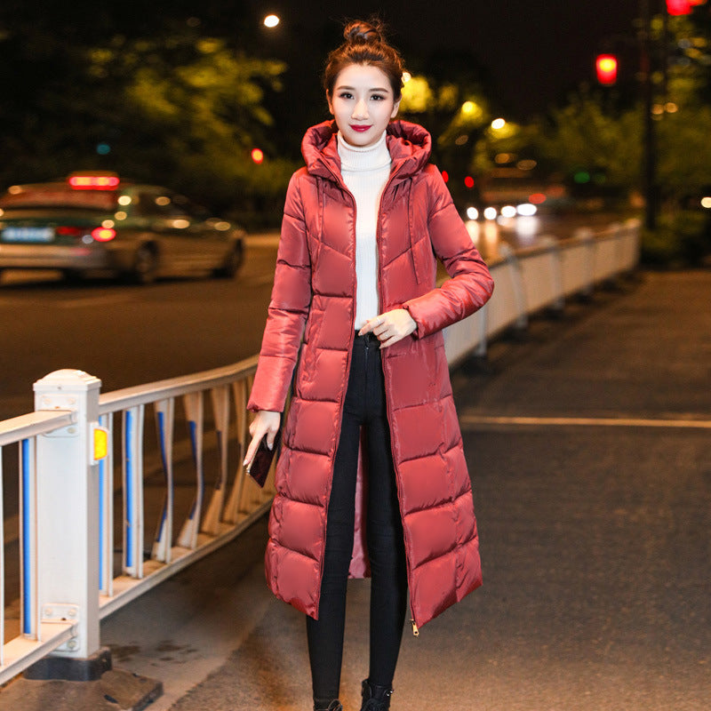 Women's winter mid length Cotton-padded Jackets