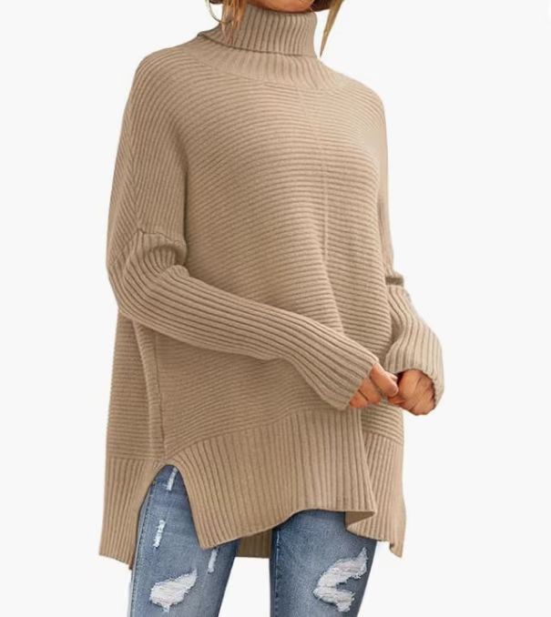 Lazy Wind Bat Sleeve Loose Pullover Sweater