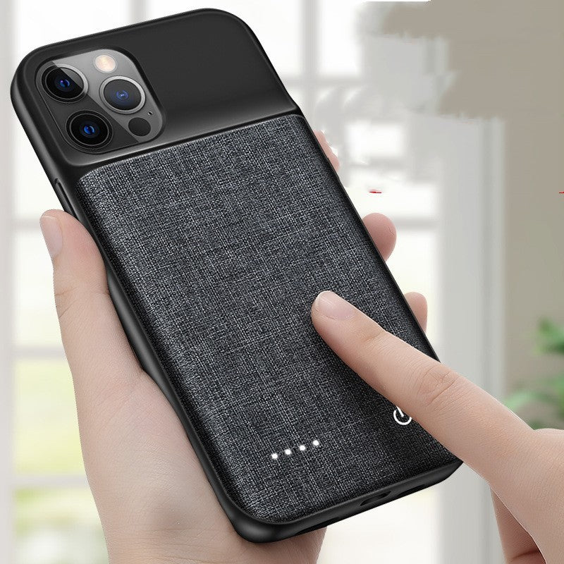 Oxford Cloth Wireless Power Bank Phone Case