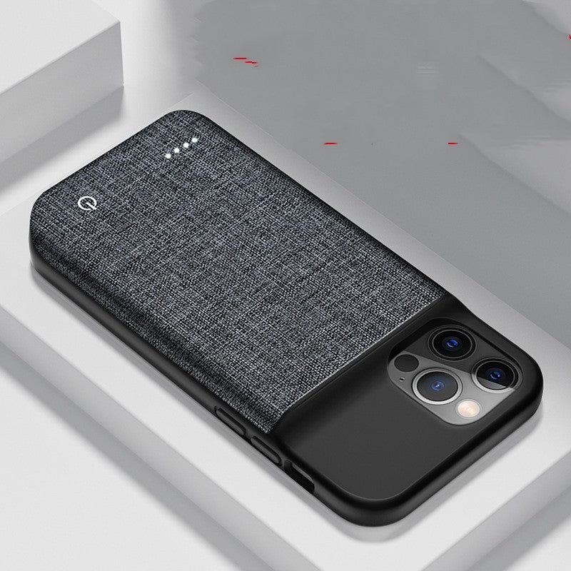 Oxford Cloth Wireless Power Bank Phone Case