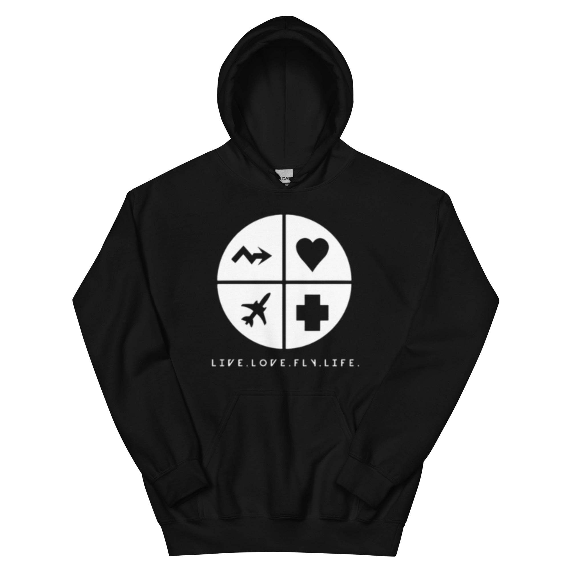 Printed European And American Plus Velvet Hooded Sweater