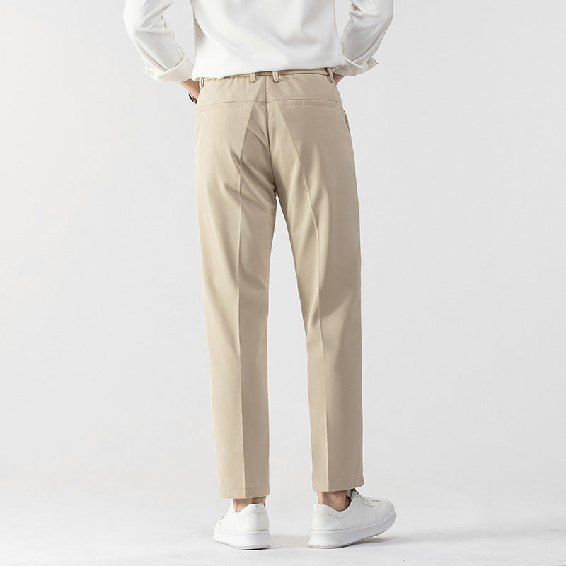 Spring Men's Pants Straight Loose Casual Pants