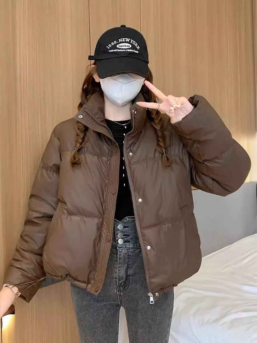 Unisex Fashionable Padded Short Cotton Jacket