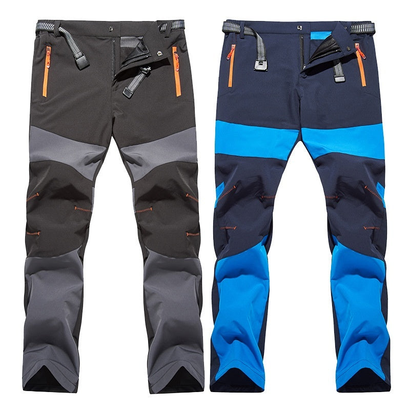 Outdoor Stretch Breathable And Loose Plus Size Climbing Pants Men