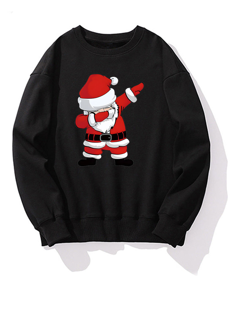 Men's Printed Long-sleeve Christmas Casual Top