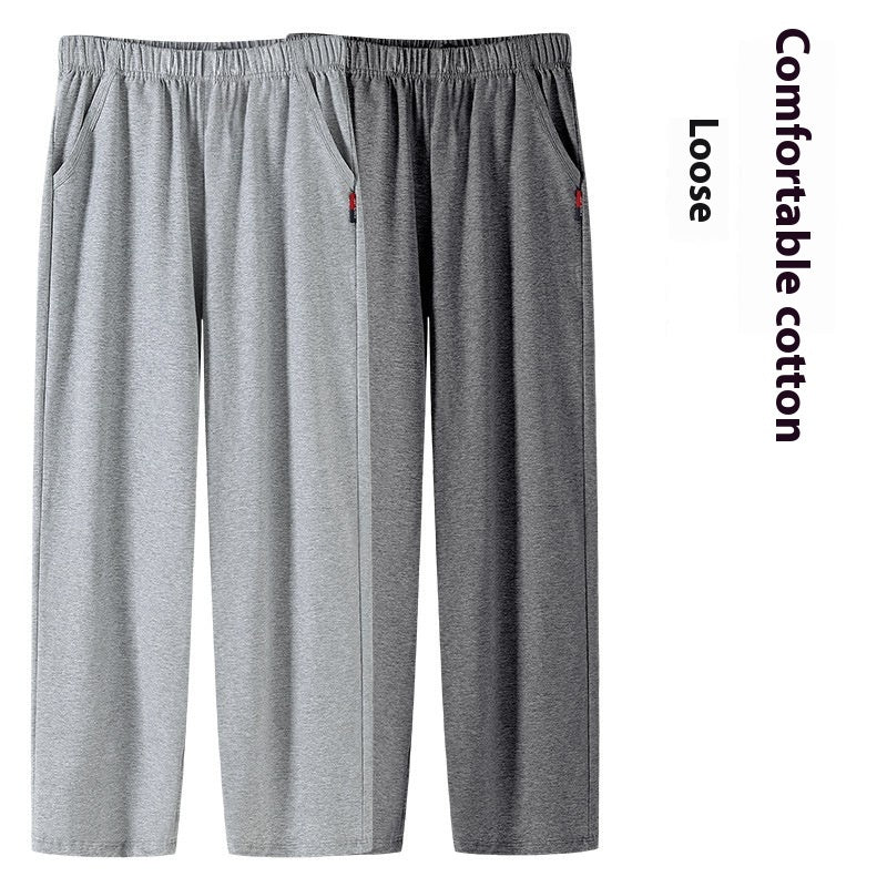 Men's Cotton Loose Cotton Trousers