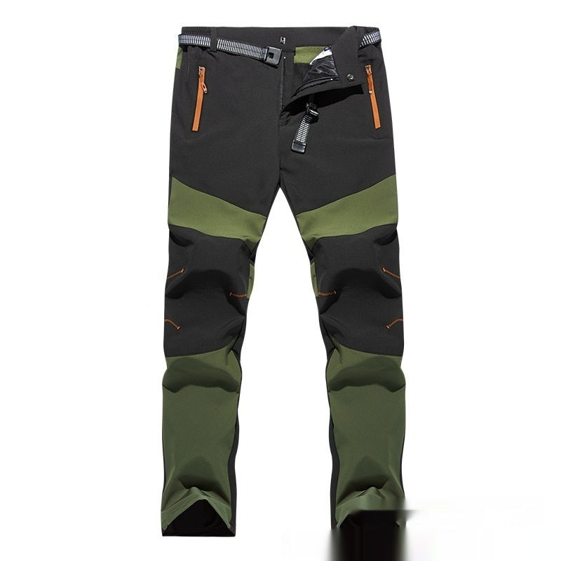 Outdoor Stretch Breathable And Loose Plus Size Climbing Pants Men