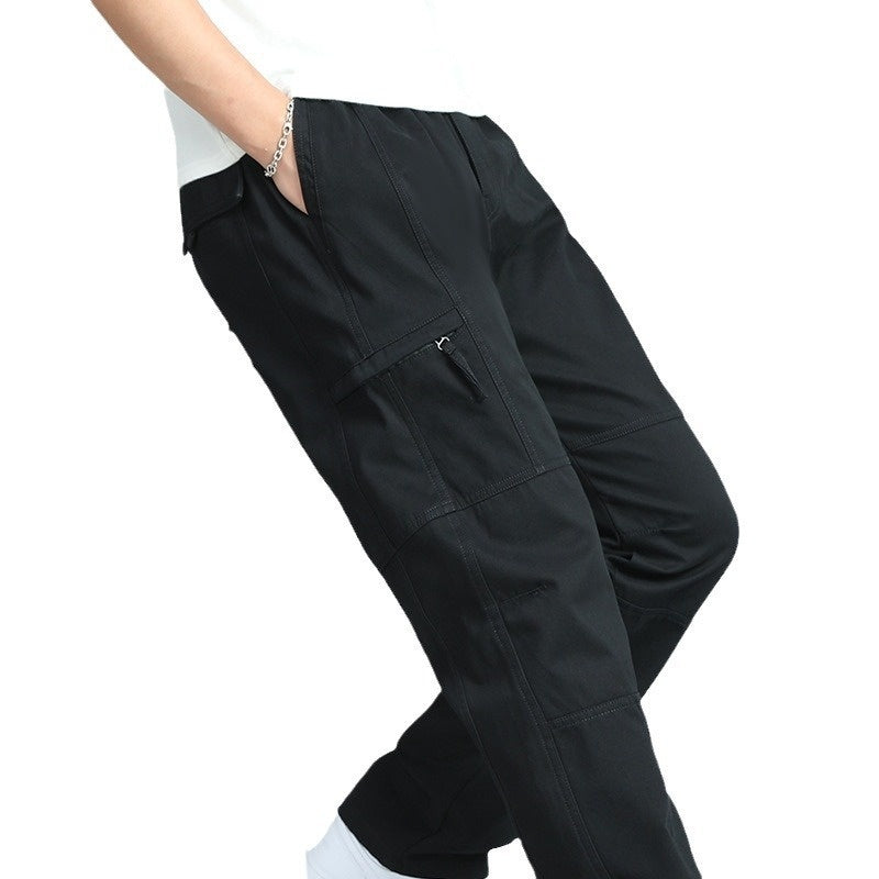 Overalls Men's Pure Cotton Casual Pants