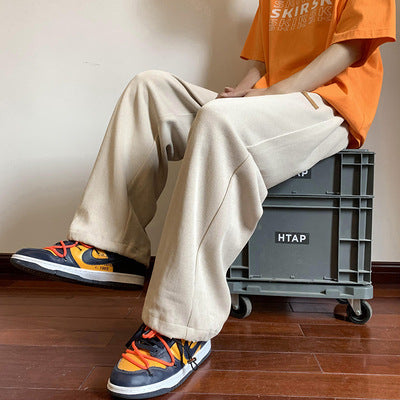 Oversize Trend Wide Leg Casual Suit Pants for men